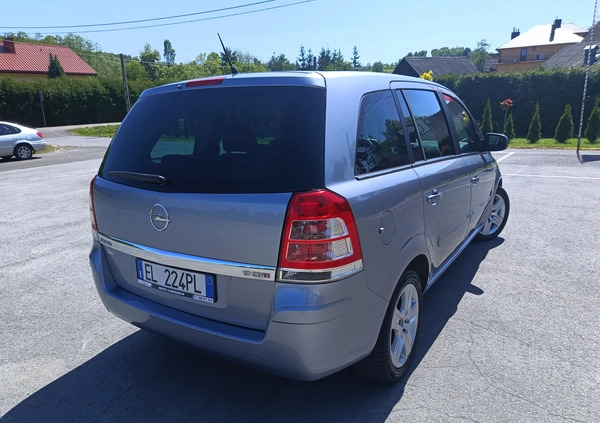 Opel Zafira cena 19899 przebieg: 158000, rok produkcji 2010 z Kcynia małe 436